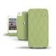 硬质真皮保护套 Apple iPhone 4  - Vert olive - Couture ( Nappa - Pantone 578U ) 
