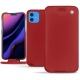 Custodia in pelle Apple iPhone 11 - Rouge ( Nappa - Pantone 199C ) 