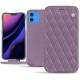 Capa em pele Apple iPhone 11 - Lilas - Couture ( Nappa - Pantone 2645U ) 