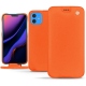 硬质真皮保护套 Apple iPhone 11 - Orange fluo