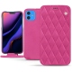 Housse cuir Apple iPhone 11 - Rose BB - Couture