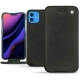Funda de piel Apple iPhone 11 - Negre poudro
