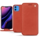 Funda de piel Apple iPhone 11 - Arange clouquié