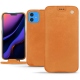 Capa em pele Apple iPhone 11 - Mandarine vintage ( Pantone 165C ) 