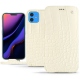Housse cuir Apple iPhone 11 - Crocodile milk