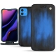 Housse cuir Apple iPhone 11 - Bleu Patine