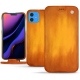Funda de piel Apple iPhone 11 - Orange Patine