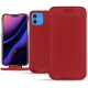 Capa em pele Apple iPhone 11 - Rouge PU