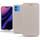Apple iPhone 11 leather case - Taupe innocent