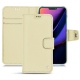 Apple iPhone 11 leather case - Beige ( Nappa - Pantone 7502C ) 