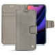 Capa em pele Apple iPhone 11 - Acier vintage ( Pantone 403C ) 
