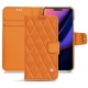 Funda de piel Apple iPhone 11 - Orange - Couture ( Nappa - Pantone 1495U ) 