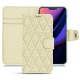 Custodia in pelle Apple iPhone 11 - Ivoire - Couture ( Sleek P C12 - White ) 