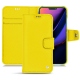 Funda de piel Apple iPhone 11 - Jaune fluo