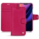 Capa em pele Apple iPhone 11 - Rose fluo