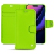 Custodia in pelle Apple iPhone 11 - Vert fluo