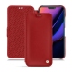 Housse cuir Apple iPhone 11 - Rouge ( Nappa - Pantone 199C ) 