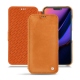 Capa em pele Apple iPhone 11 - Mandarine vintage ( Pantone 165C ) 