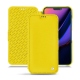 Housse cuir Apple iPhone 11 - Jaune fluo
