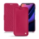 Funda de piel Apple iPhone 11 - Rose fluo