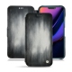 Housse cuir Apple iPhone 11 - Gris Patine