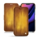 Apple iPhone 11 leather case - Doré Patine