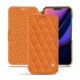 Custodia in pelle Apple iPhone 11 - Orange - Couture ( Nappa - Pantone 1495U ) 