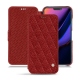 Apple iPhone 11 leather case - Tomate - Couture ( Pantone 187C ) 