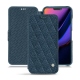 Custodia in pelle Apple iPhone 11 - Indigo - Couture ( Pantone 303U ) 
