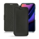 Apple iPhone 11 leather case - Noir PU