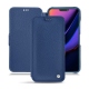 Capa em pele Apple iPhone 11 - Bleu frisson