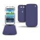 Samsung GT-i9300 Galaxy S III  leather case - Cobalt ( Pantone 2766C ) 