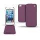 Apple iPhone 5  leather case - Lie de vin ( Pantone 5115C ) 