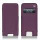Housse cuir Apple iPhone 5 - Lie de vin ( Pantone 5115C ) 