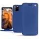 Apple iPhone 11 Pro Max leather case - Bleu océan ( Nappa - Pantone 293C ) 