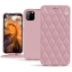 Lederschutzhülle AApple iPhone 11 Pro Max - Rose - Couture ( Nappa - Pantone 2365C ) 