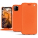 Housse cuir Apple iPhone 11 Pro Max - Orange fluo