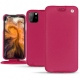 Apple iPhone 11 Pro Max leather case - Rose fluo