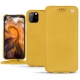 Lederschutzhülle AApple iPhone 11 Pro Max - Jaune soulèu