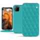 Capa em pele Apple iPhone 11 Pro Max - Bleu fluo - Couture
