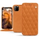 Housse cuir Apple iPhone 11 Pro Max - Mandarine vintage - Couture