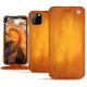 가죽 커버 Apple iPhone 11 Pro Max - Orange Patine