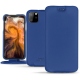 Custodia in pelle Apple iPhone 11 Pro Max - Bleu Océan PU