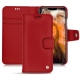 Apple iPhone 11 Pro Max leather case - Rouge ( Nappa - Pantone 199C ) 