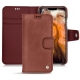 Capa em pele Apple iPhone 11 Pro Max - Passion vintage ( Glutton - Red ) 