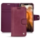 Apple iPhone 11 Pro Max leather case - Prune vintage ( Pantone 512C ) 