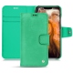 Apple iPhone 11 Pro Max leather case - Menthe vintage ( Pantone 562C ) 