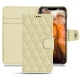 Apple iPhone 11 Pro Max leather case - Beige - Couture ( Nappa - Pantone 7502C ) 