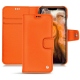 Housse cuir Apple iPhone 11 Pro Max - Orange fluo