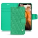 Apple iPhone 11 Pro Max leather case - Menthe vintage - Couture